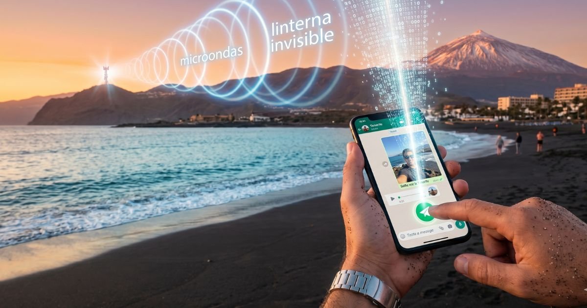 Envio de ondas electromagnética 